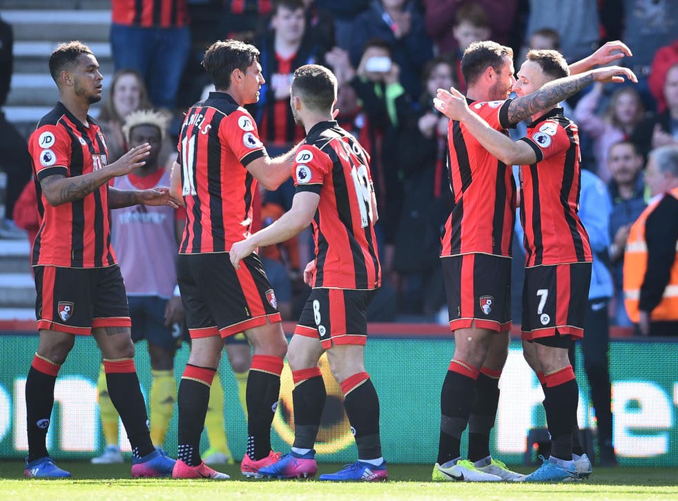 Bournemouth are as good as safe after the win