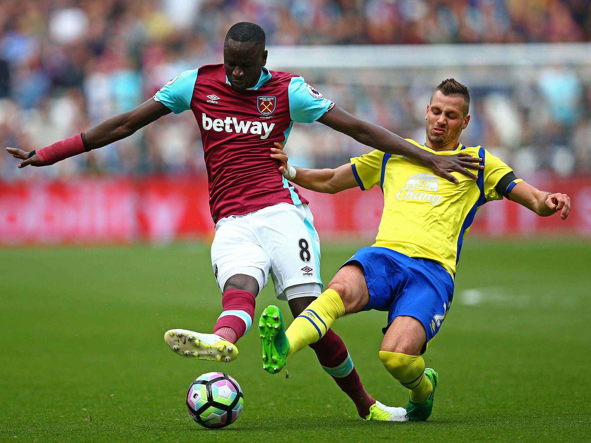 West Ham and Everton go head to head at the London Stadium