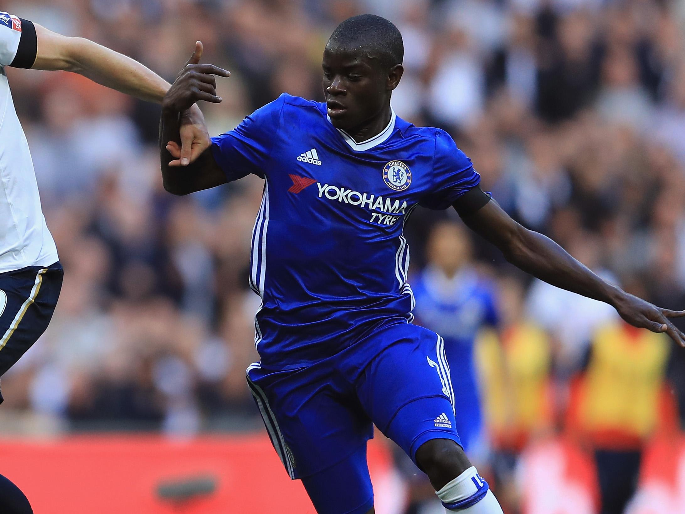 Kante is on the brink of a second consecutive league title (Getty)