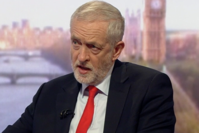Jeremy Corbyn appeared on the Andrew Marr Show to discuss his election pledges