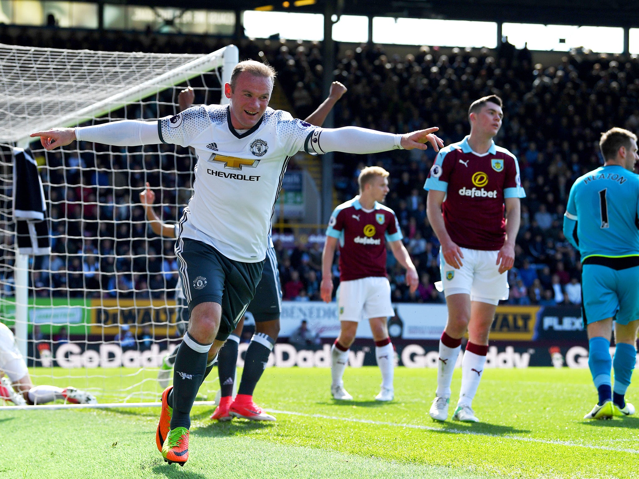 Rooney scored his first goal since January