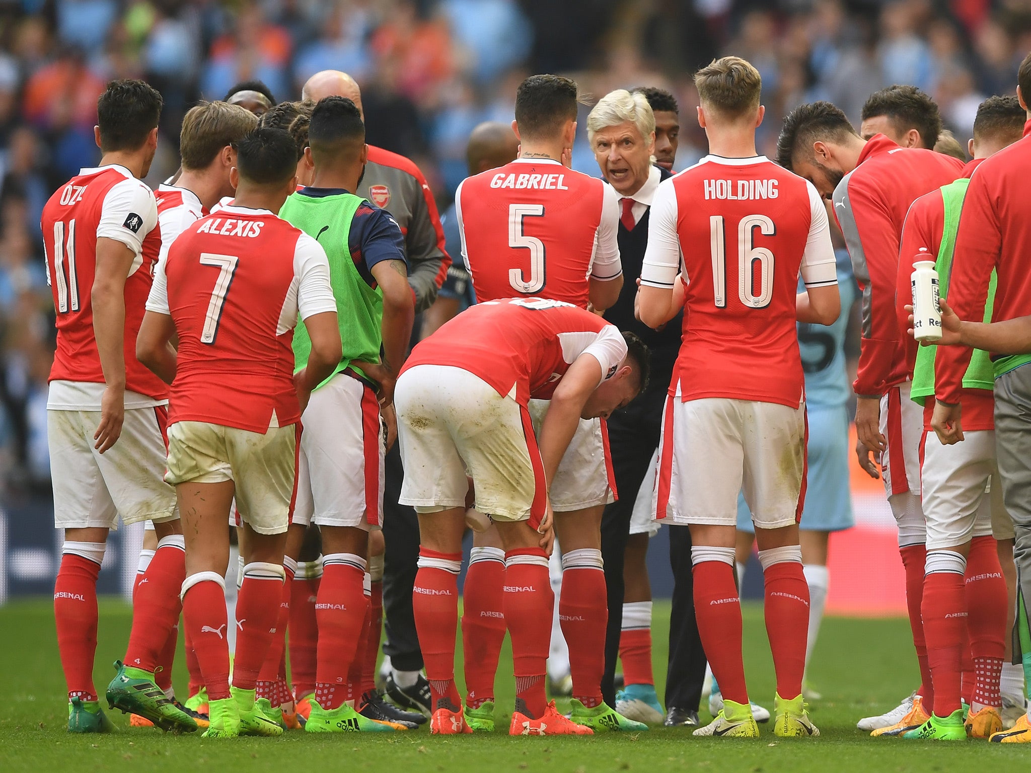 Arsenal's players clambered back on board the good ship Arsene Wenger