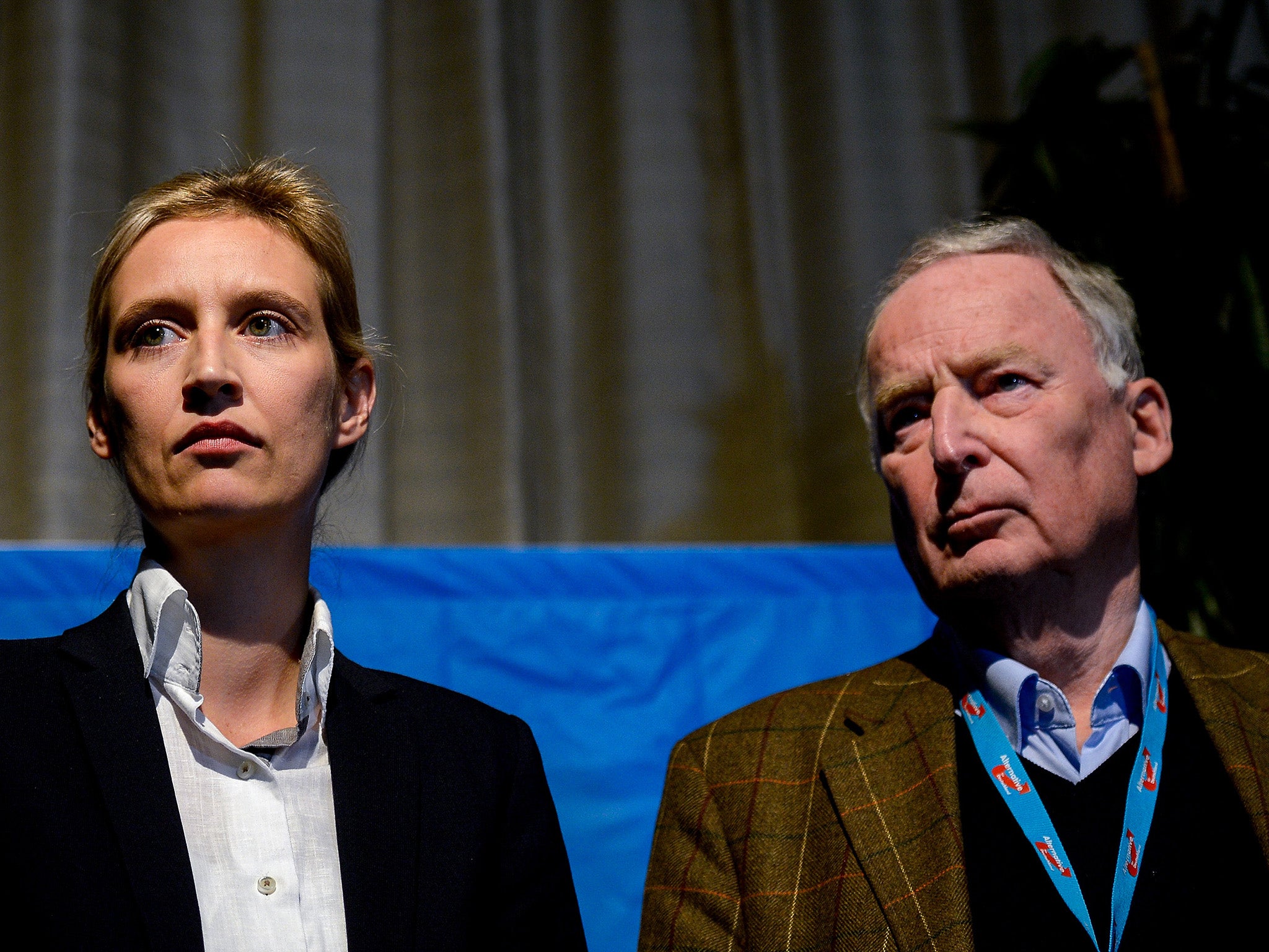 Ms Weidel and Mr Gauland were chosen after the public face of the party Frauke Petry said she would no longer be available