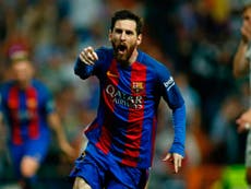Bloodied Messi seals thrilling clasico victory at the death for Barca