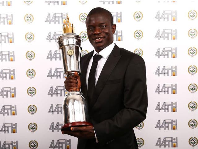 N'Golo Kante has been named PFA Player of the Year