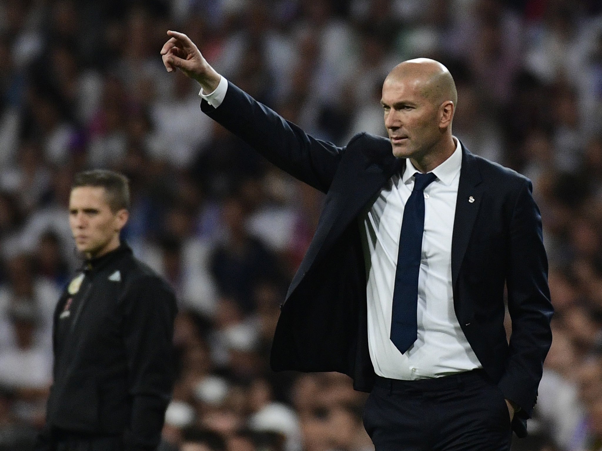 Zidane said his men could handle the pressure