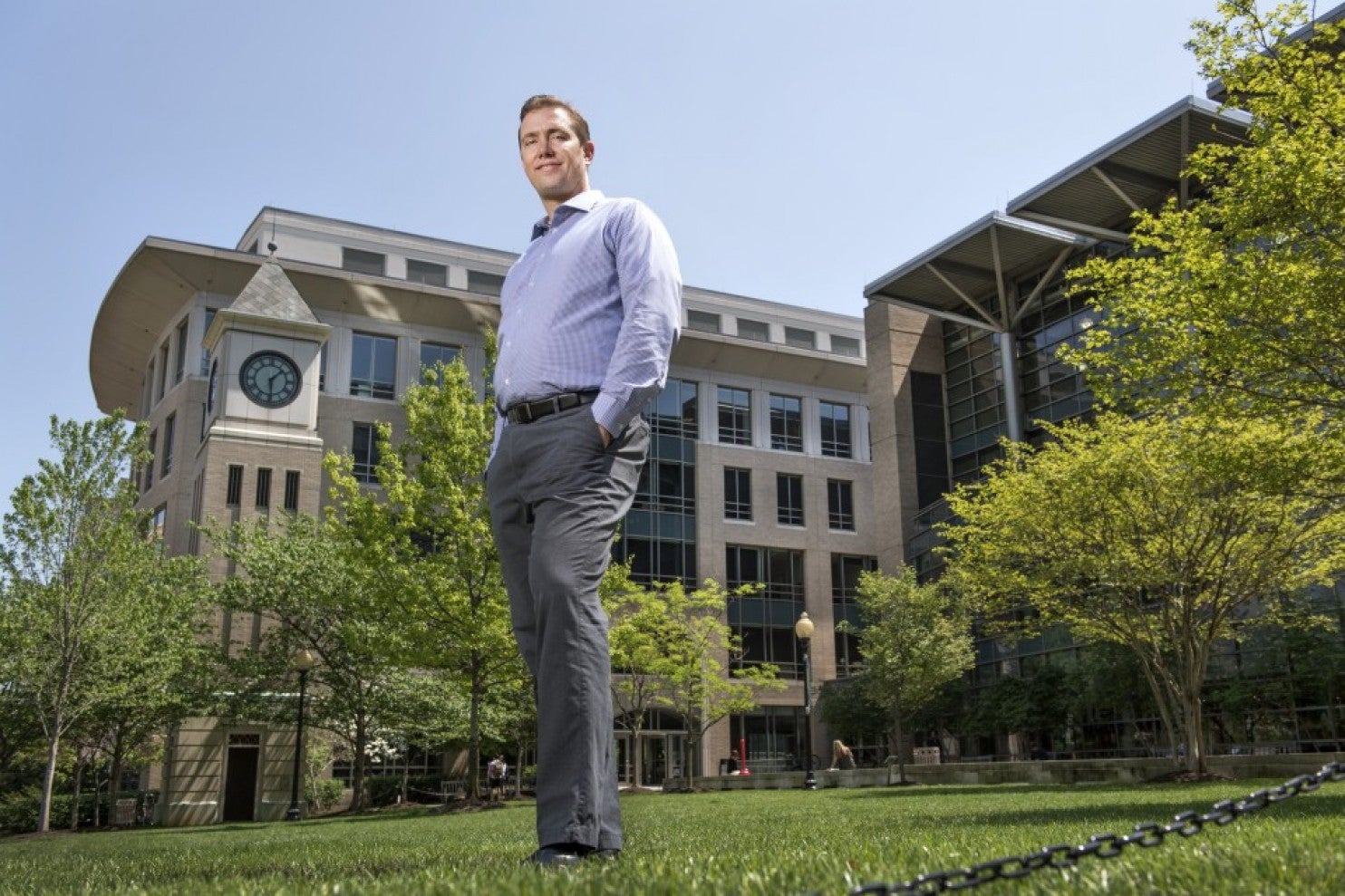 Shon Hopwood, a former federal inmate, is joining the faculty at Georgetown University Law Centre in Washington DC