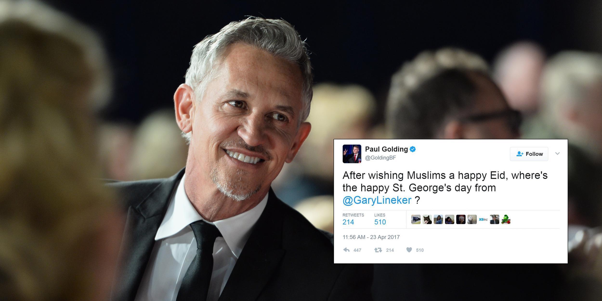 Britain First tried to take down Gary Lineker and he had an incredible response - The indy100