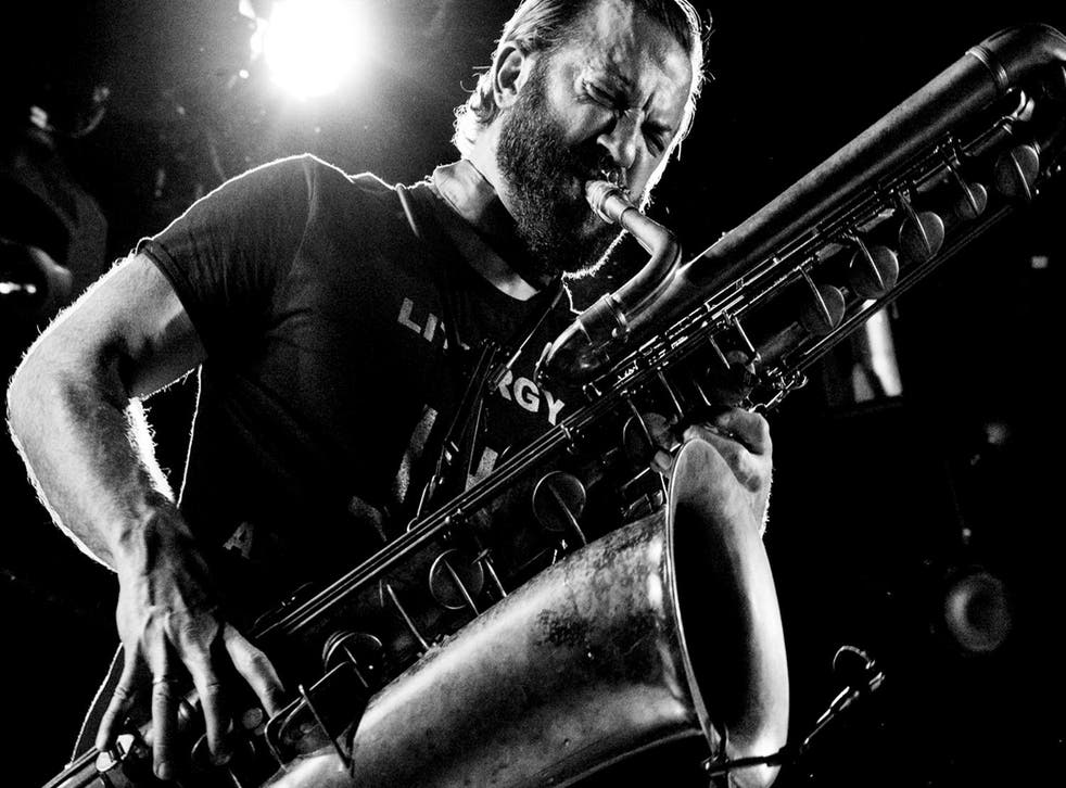 Colin Stetson performs at Jazz Cafe in London