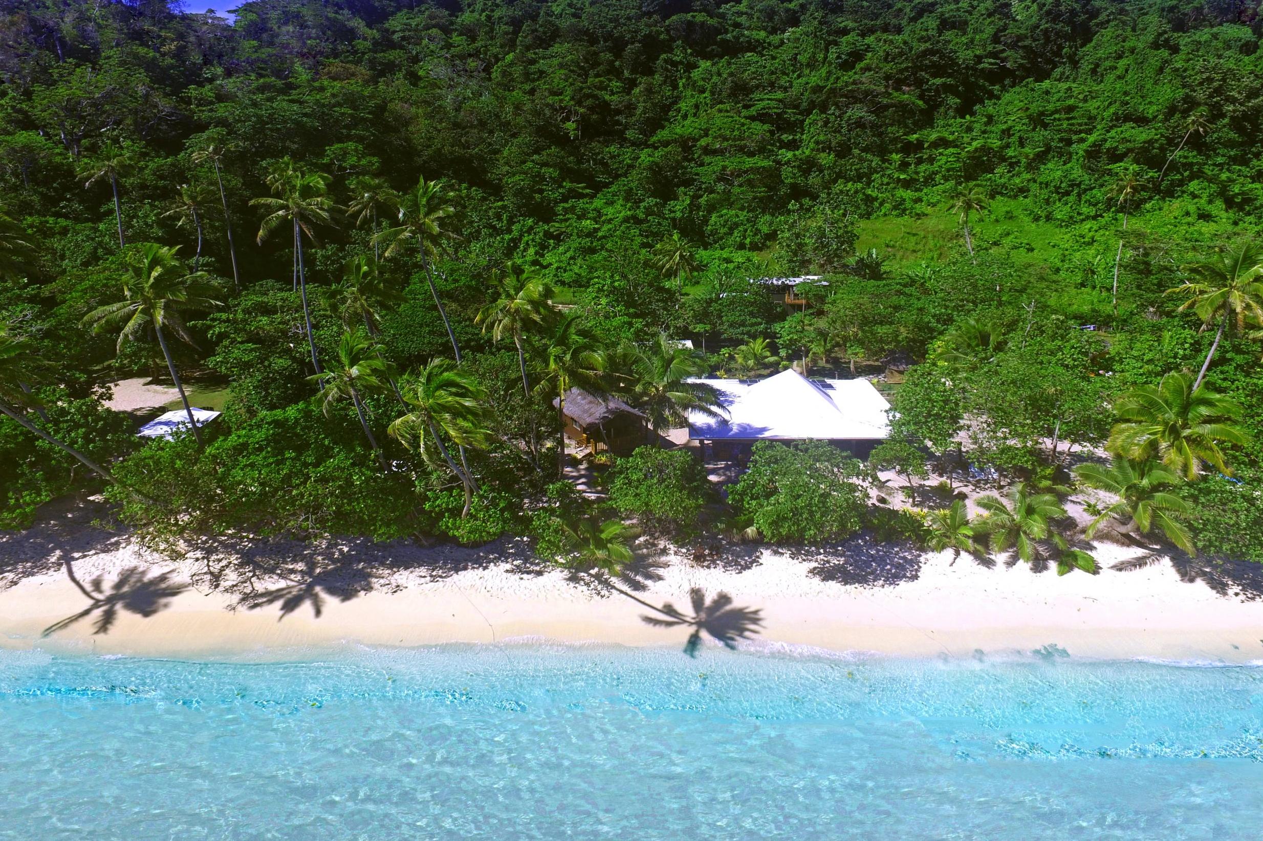 &#13;
Say goodbye to emails and phone signal on the tiny Fijian island of Qamea (Maqai Beach Eco Surf Resort )&#13;