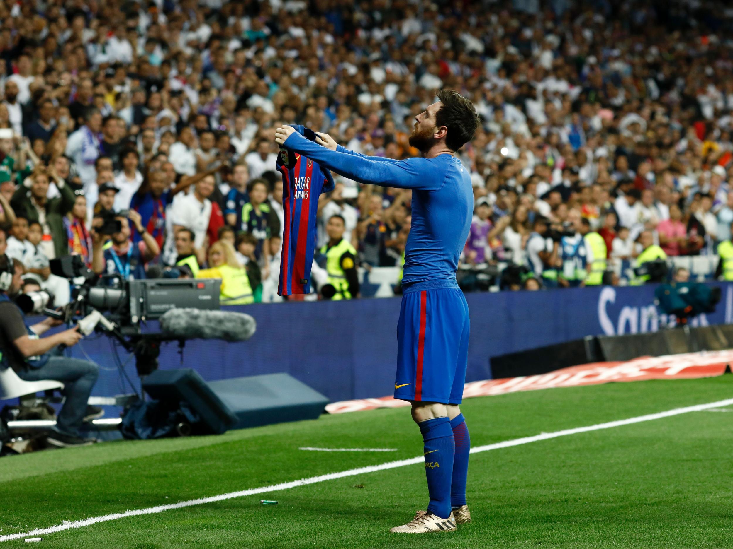 Messi scored a dramatic last-minute winner to sink Real