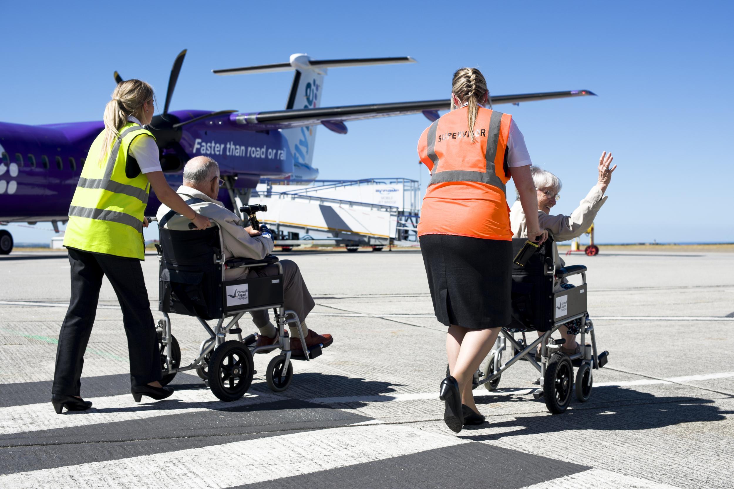 Staff are kind to passengers with special needs - whether those in wheelchairs or families