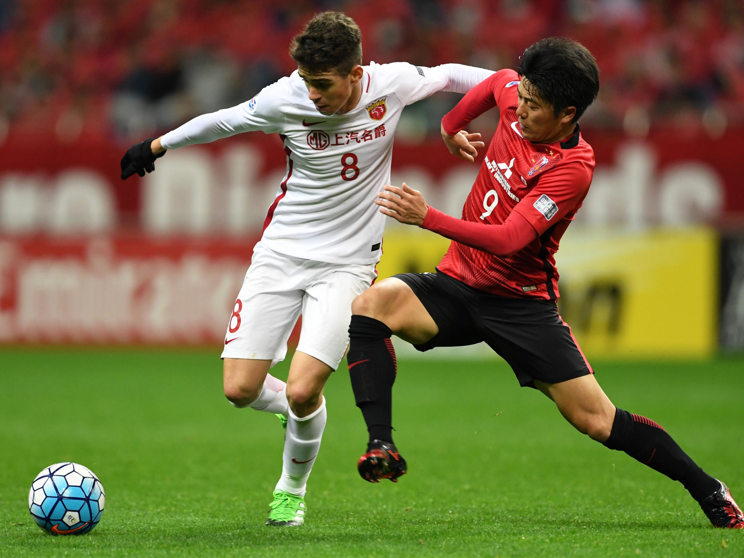 The sale of Oscar to Shanghai SIPG recouped £60m