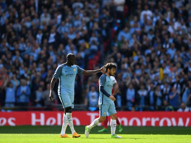 Yaya Toure was left angry with the performance of referee Craig Pawson