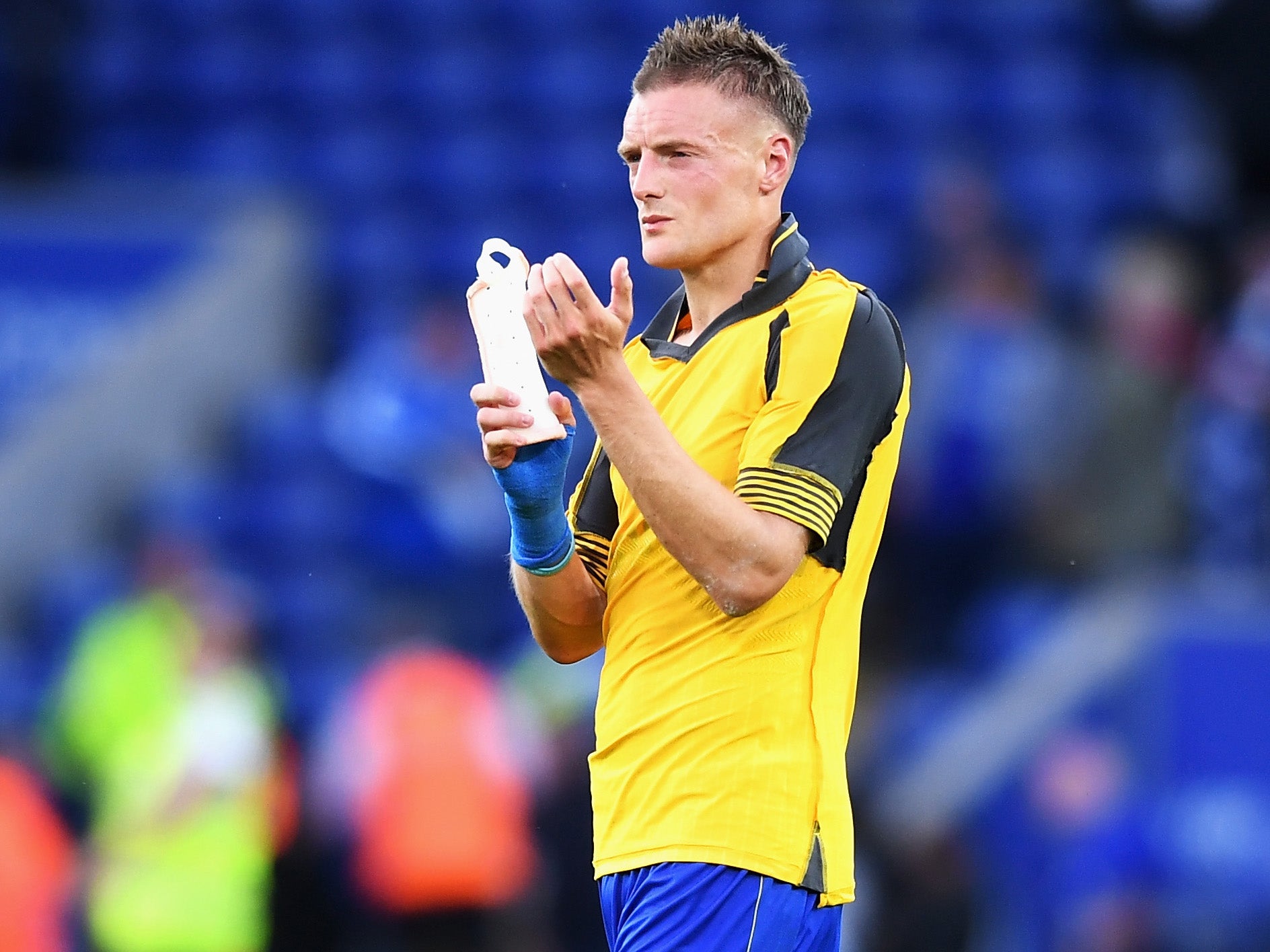 Vardy said it was an 'easy decision' to turn down Arsenal