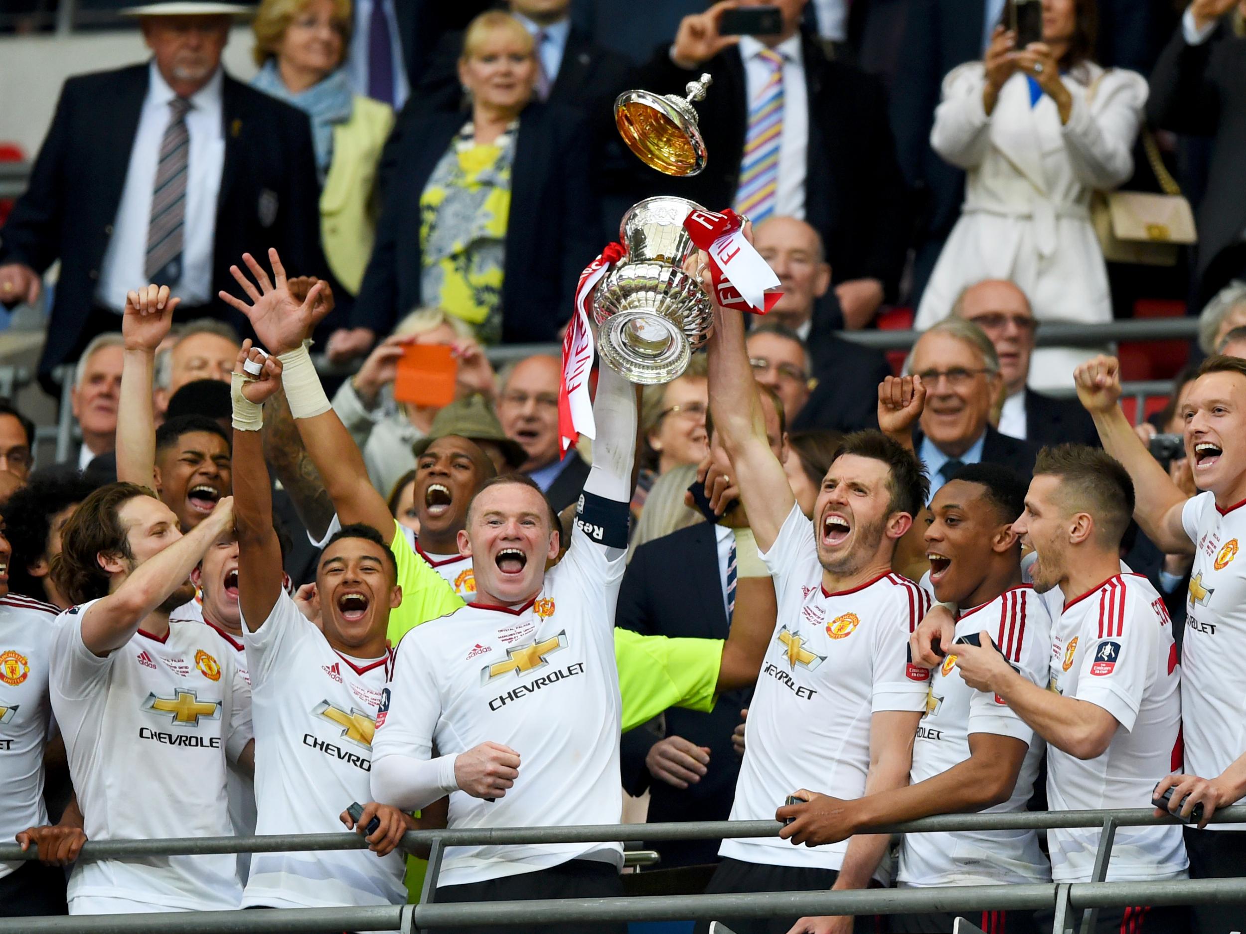 Manchester United beat Crystal Palace in last year's final