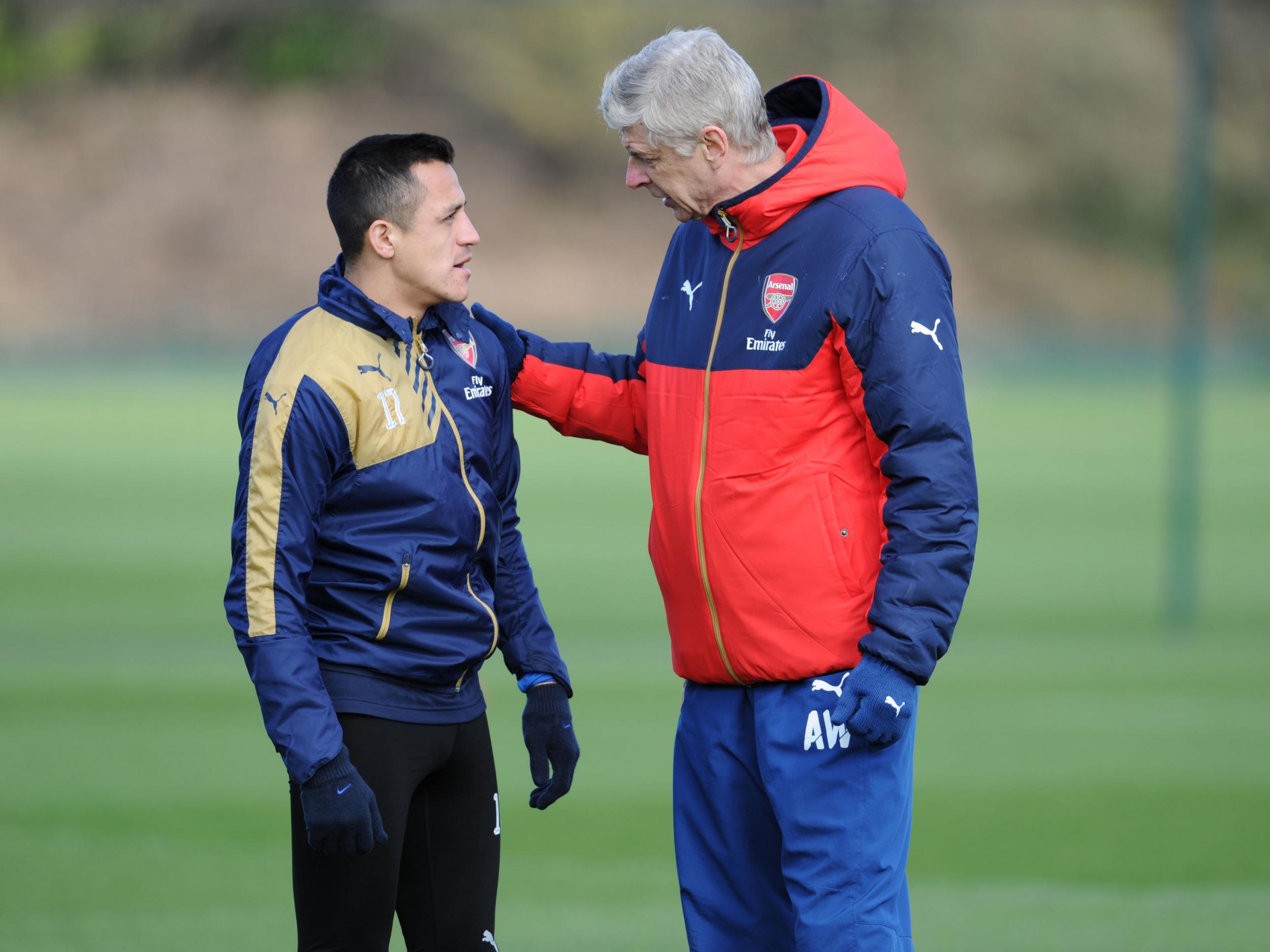 Wenger has said Sanchez will be going nowhere this summer