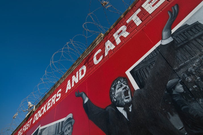 See the city's murals on a political tour