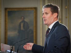 Parliament will be sidelined for 40 years by Brexit Bill warns Starmer