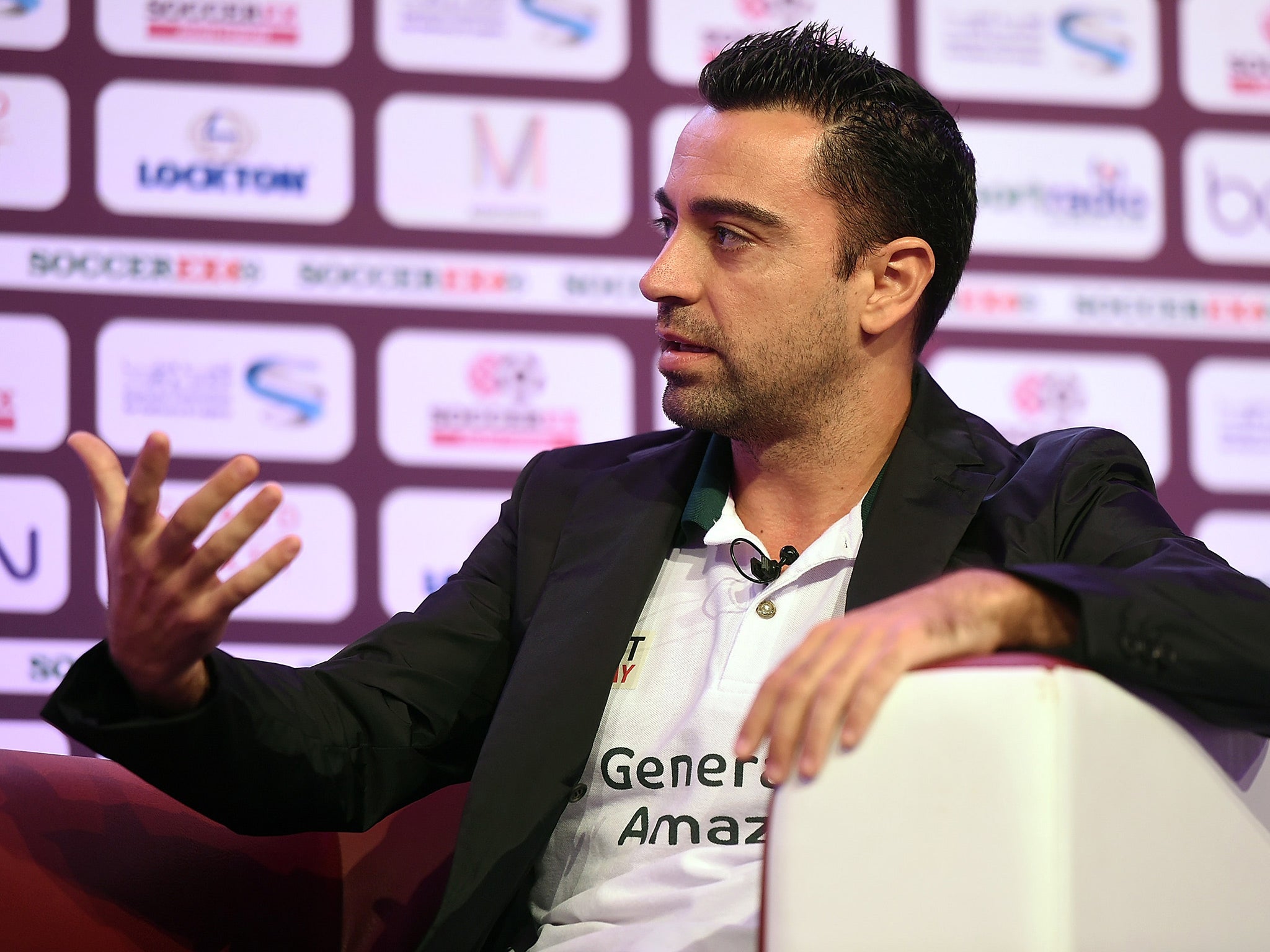 Xavi currently plays for Qatari club Al Sadd