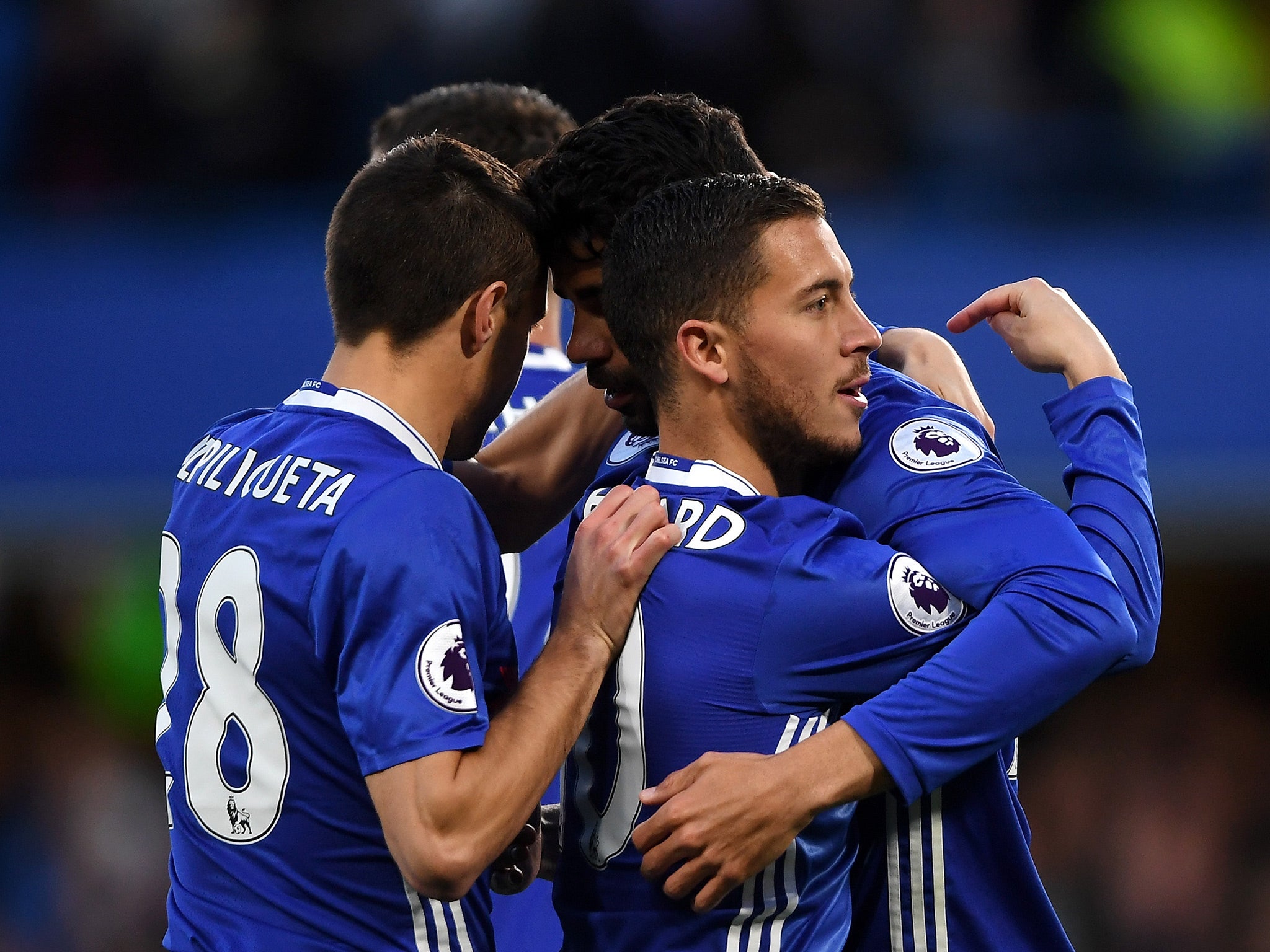 Chelsea were comfortable in victory, despite letting in two sloppy goals