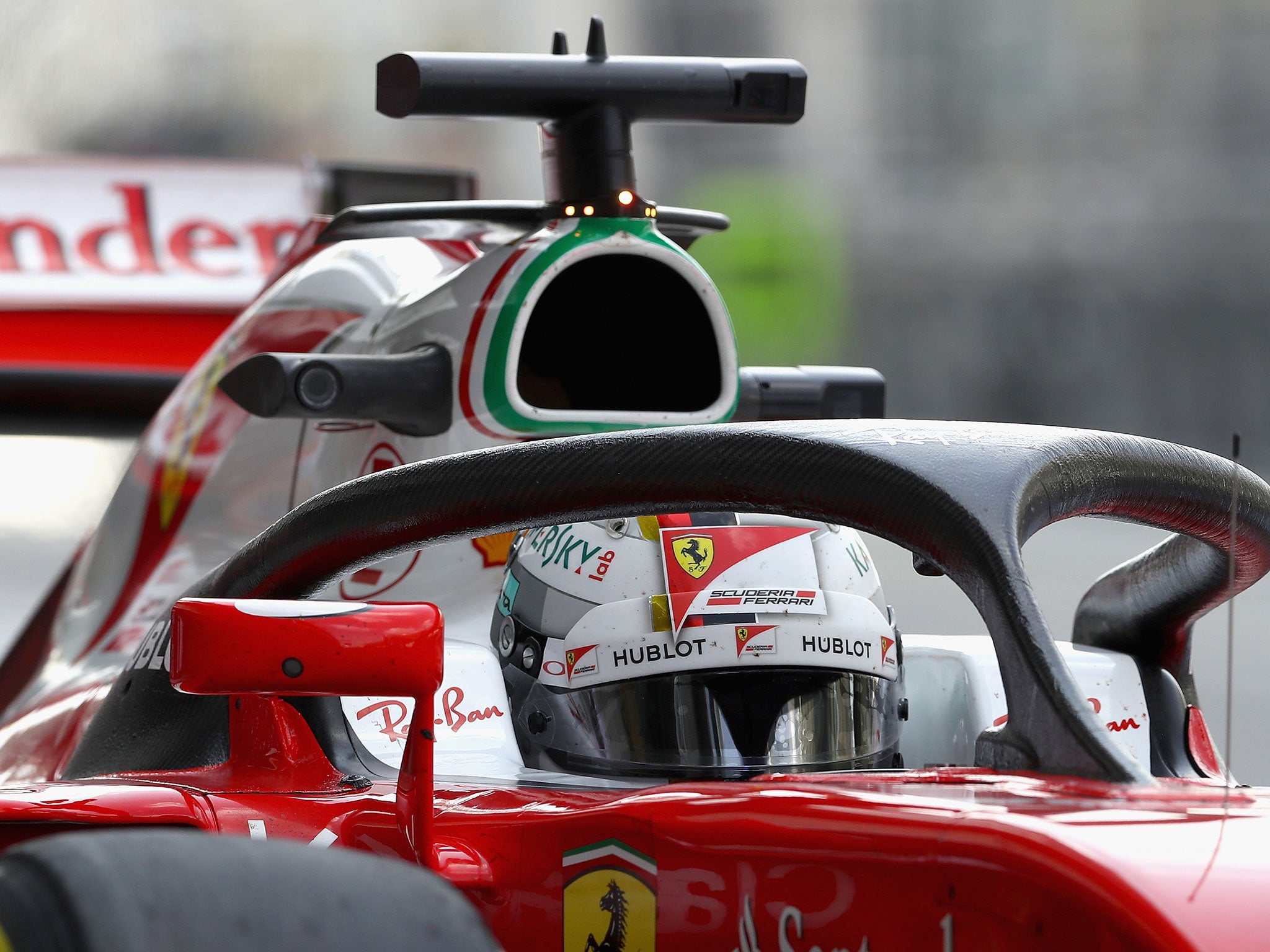 The 'Halo' device tested by Ferrari will not be used by Formula One