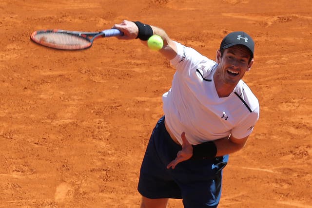 Andy Murray was originally going to skip the Barcelona Open but decided to play after being eliminated in Monte Carlo