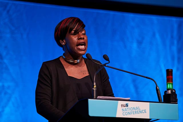 Shakira Martin has been president of the NUS for the past two years