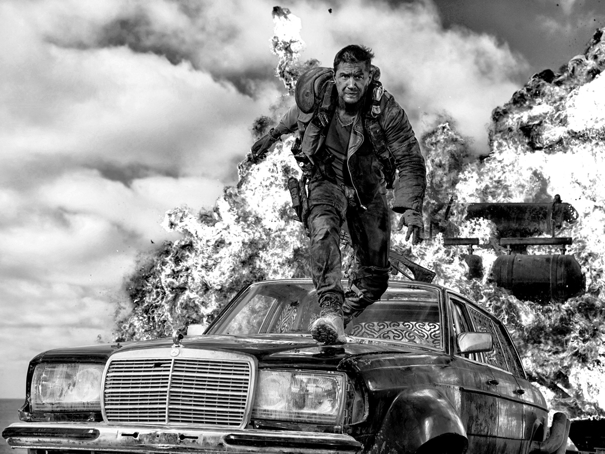 Mad Max: Fury Road Goes Black And Chrome - PopWrapped