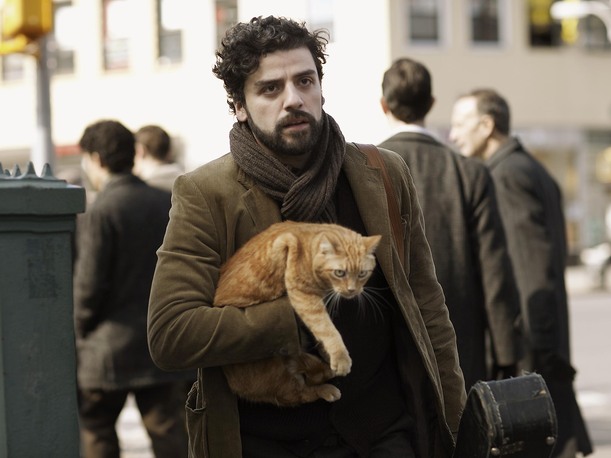 Isaac also played a folk singer in the film 'Inside Llewyn Davis'