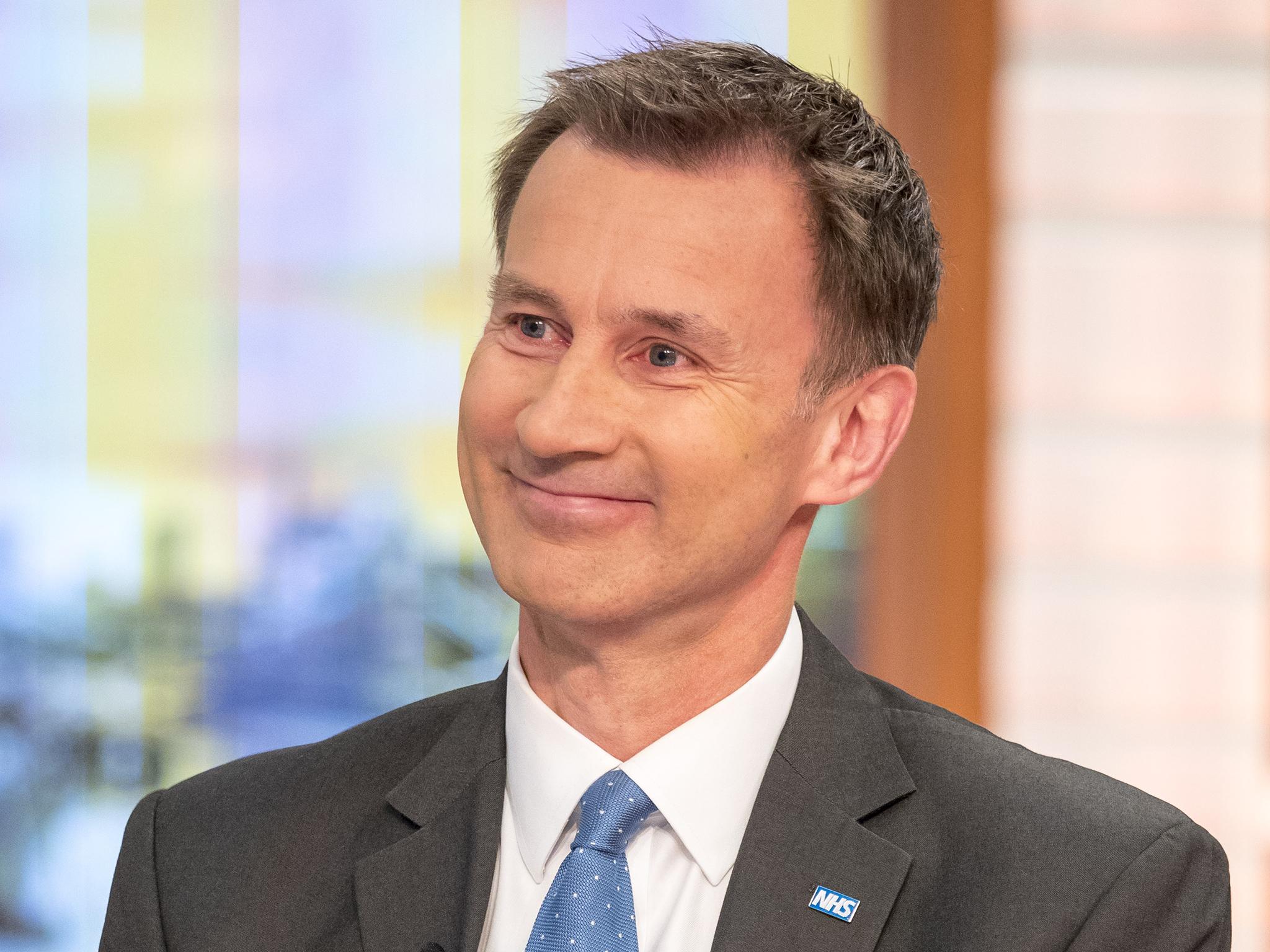Hunt’s performance was straight out of central Tory casting