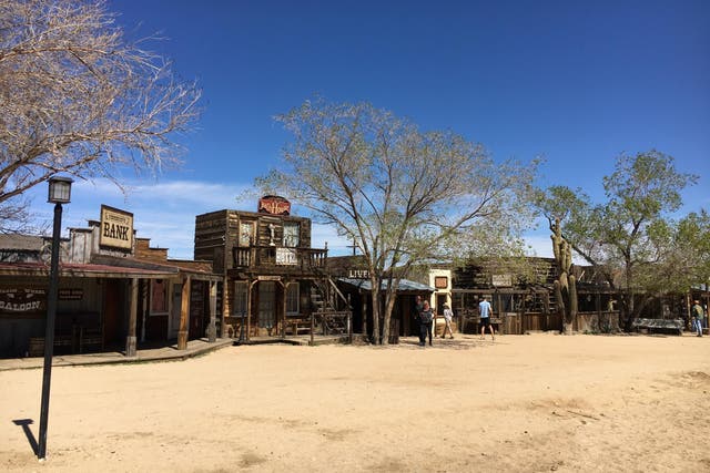 Pioneertown was built as a Western set, but has always doubled as a real town