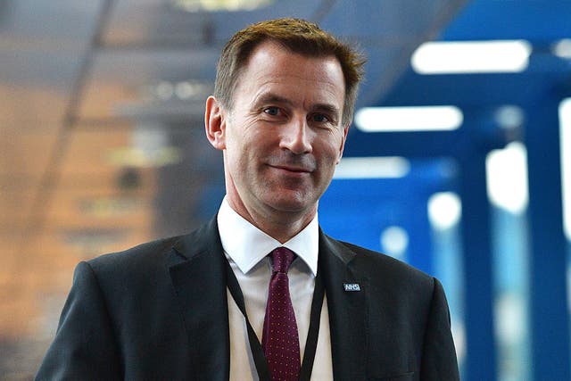 Jeremy Hunt said the gender pay gap among NHS doctors was unacceptable and ‘has no place in a modern employer’