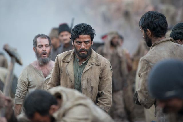 Oscar Isaac as the Armenian medical student Mikael Boghosian in Armenian genocide film 'The Promise'