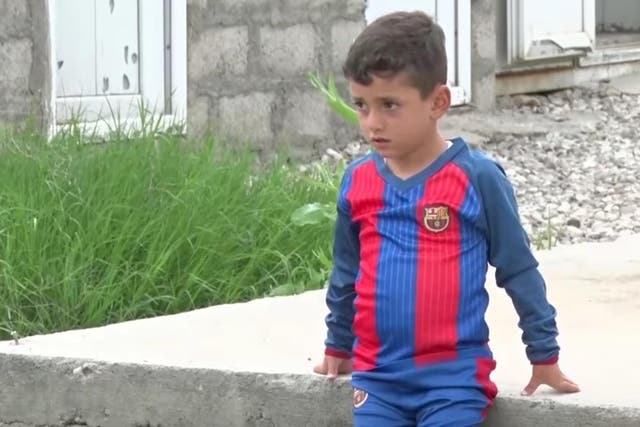 Five-year-old Messi is traumatised by his experiences in captivity, his family says. He is unsure whether to answer to his name and barely speaks