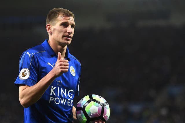 Marc Albrighton thinks the only way is up