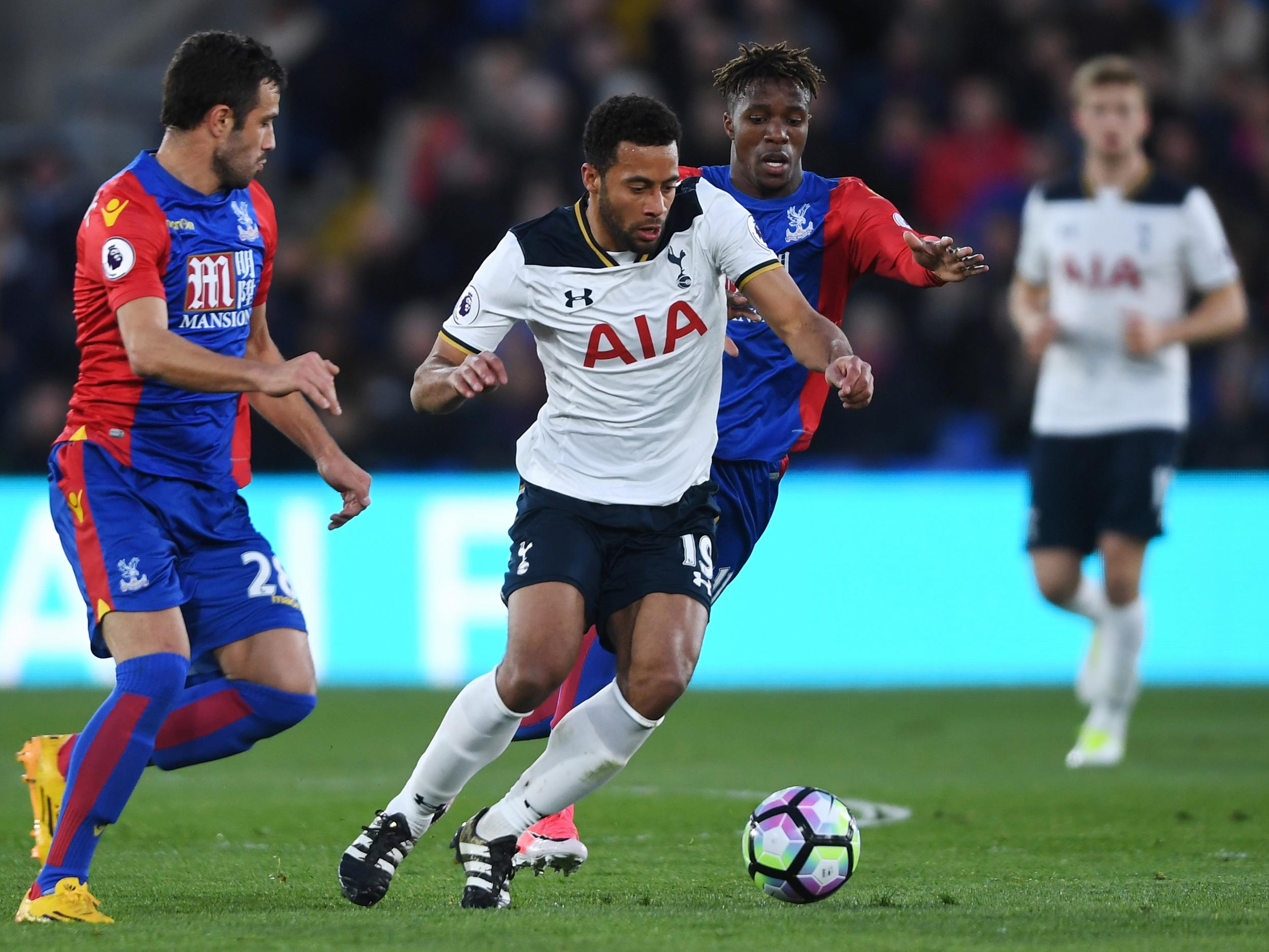 Dembele in action for Tottenham last season