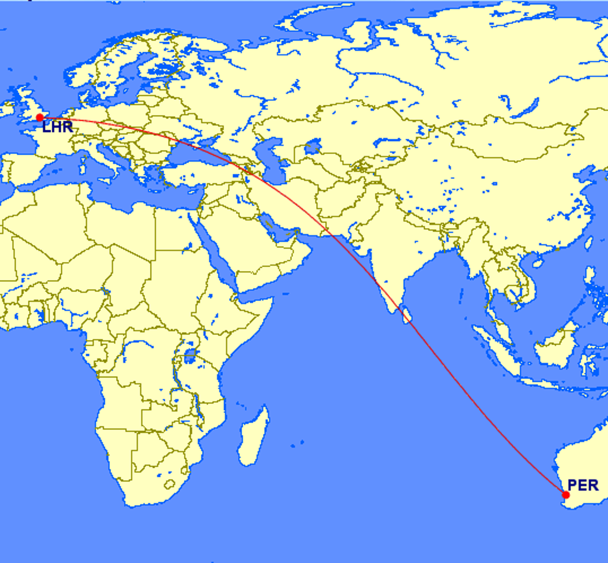 How long would it take to fly to Australia from UK?