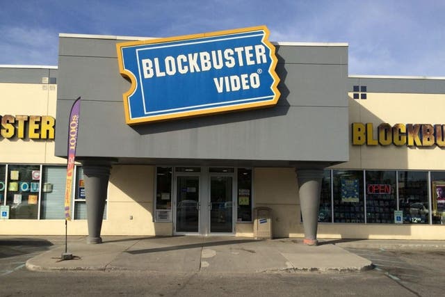 One of the last surviving Blockbuster Video outlets is located in Fairbanks, Alaska
