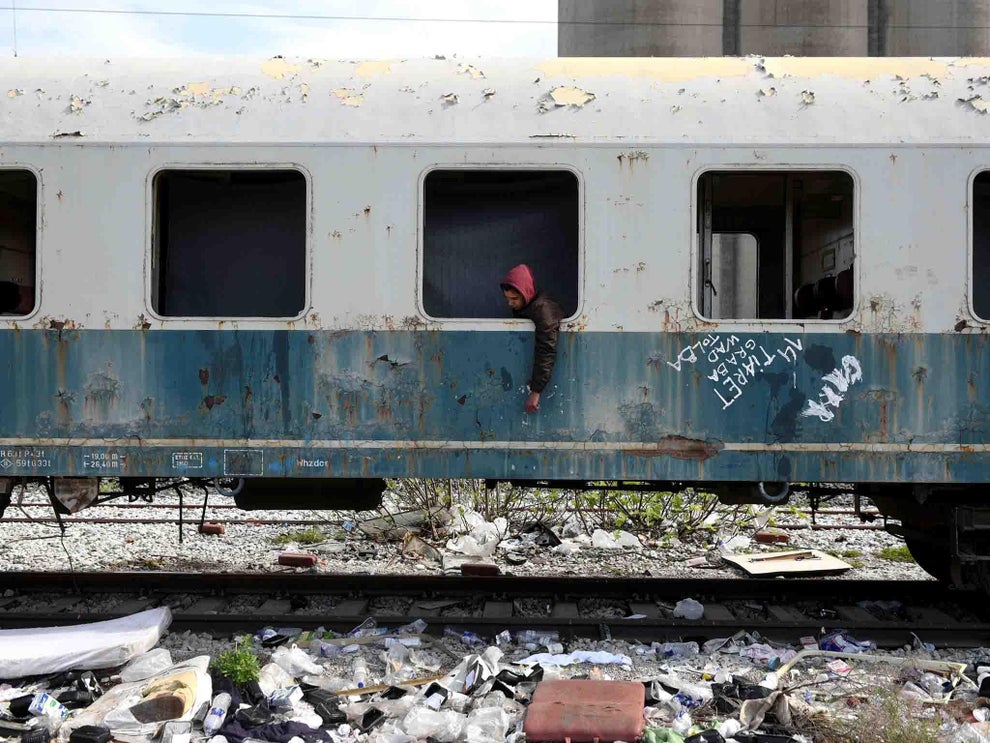 On Freight Trains Migrants In Greece Seek New Routes