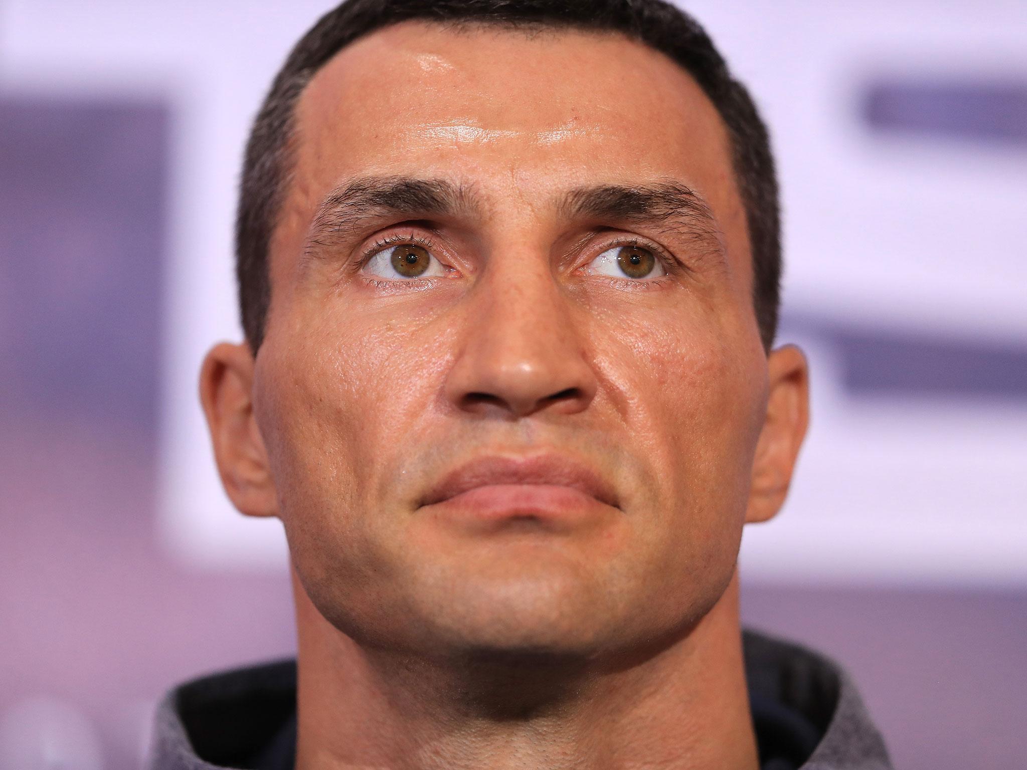Wladimir Klitschko is in confident mood ahead of the Wembley showdown