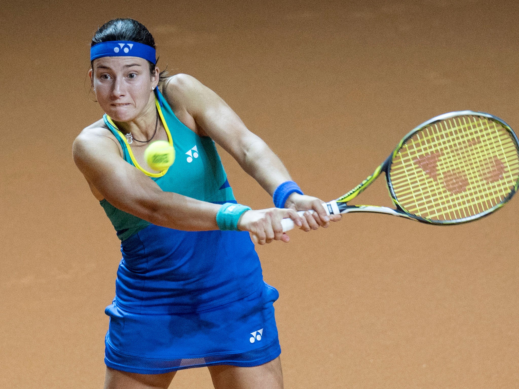 Sevastova clinched a surprise victory against the British No 1