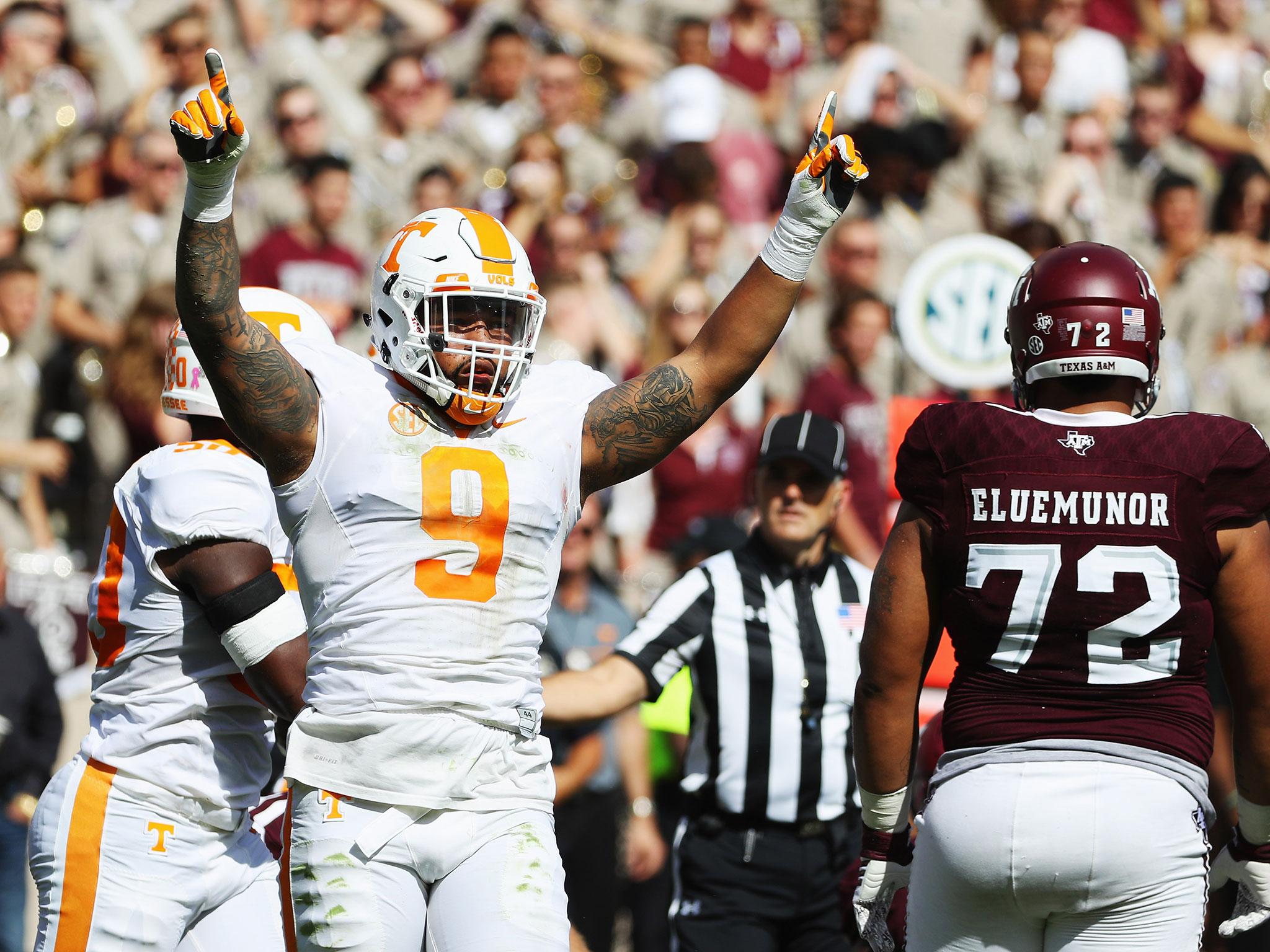 Derek Barnett was an extremely productive college player