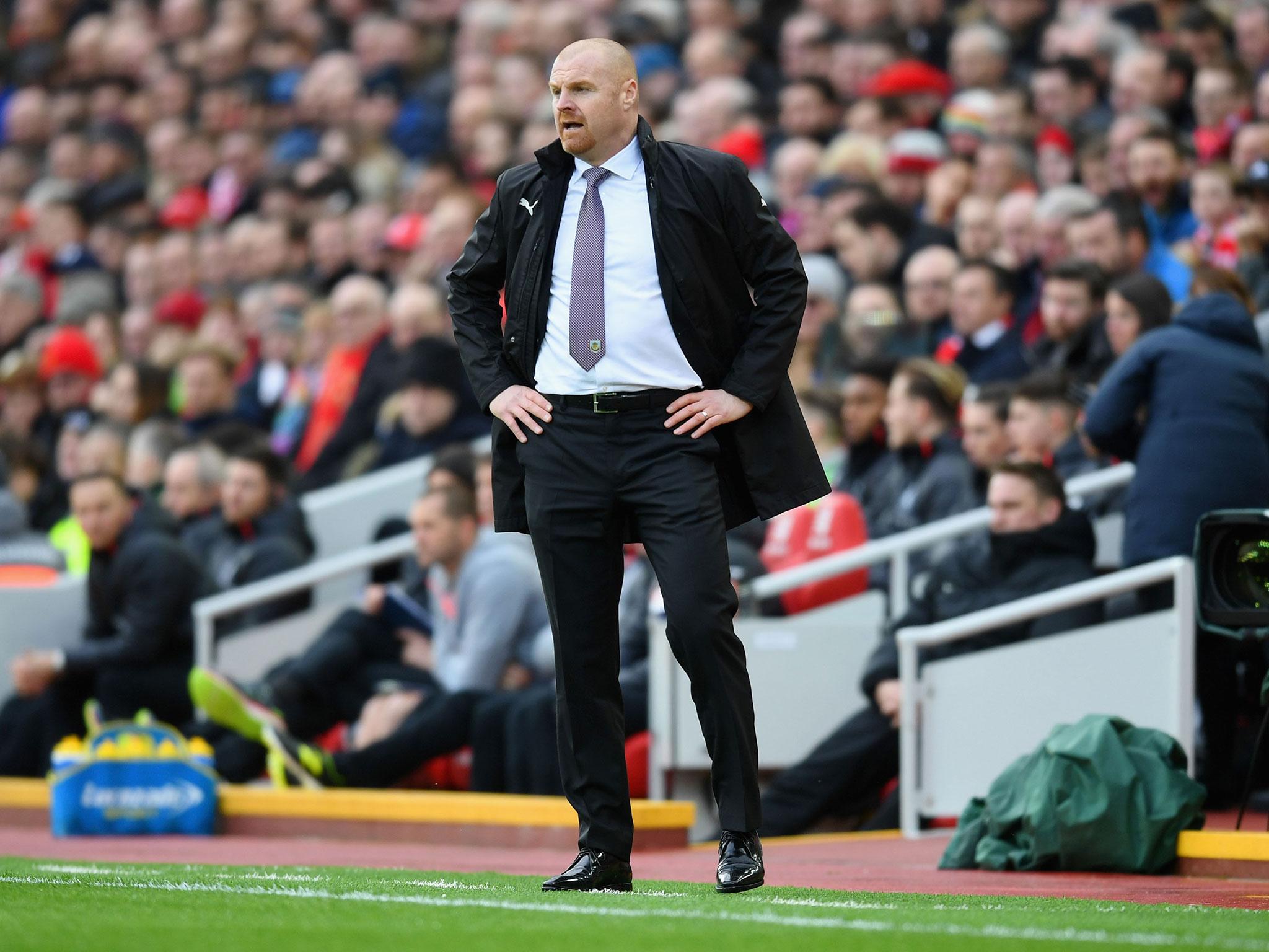 Dyche labelled the ban 'harsh'