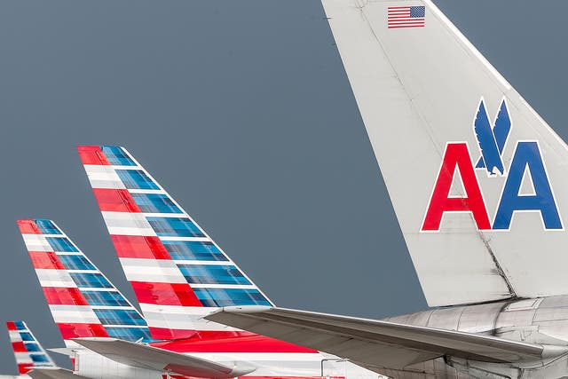 The incident took place on an American Airlines flight 