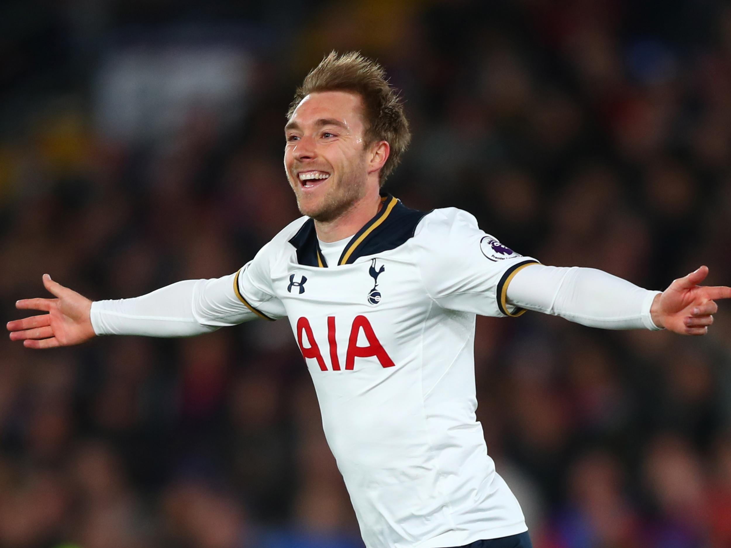 Eriksen kept Spurs in the title race with a stunning long-range strike