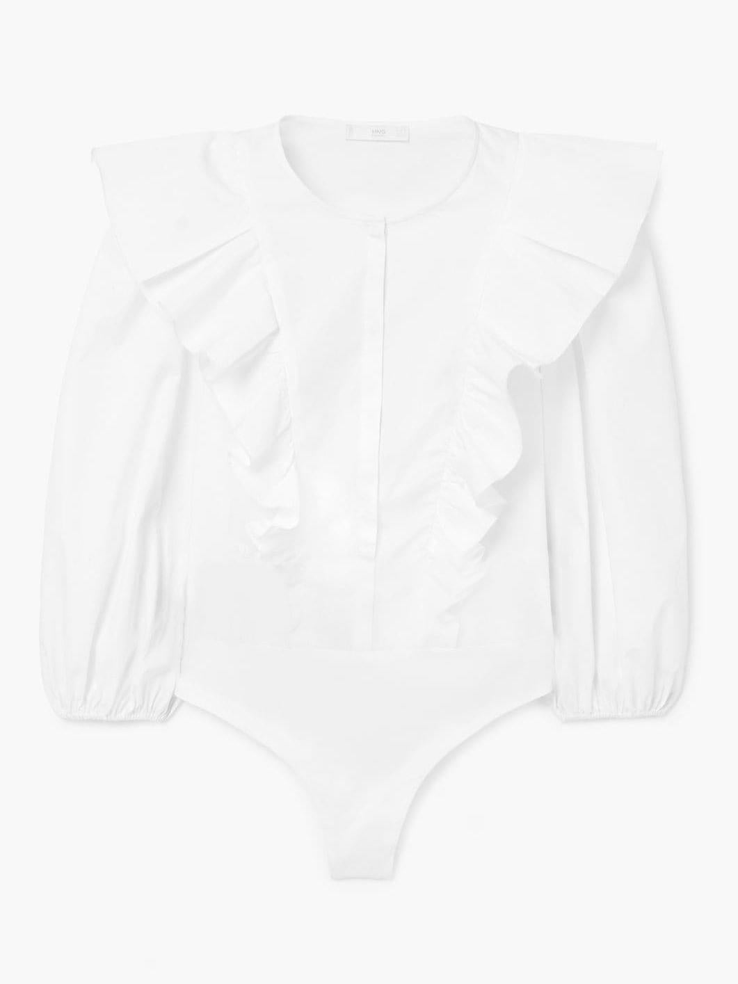 Ruffled Cotton Body, £59.99, mango.com