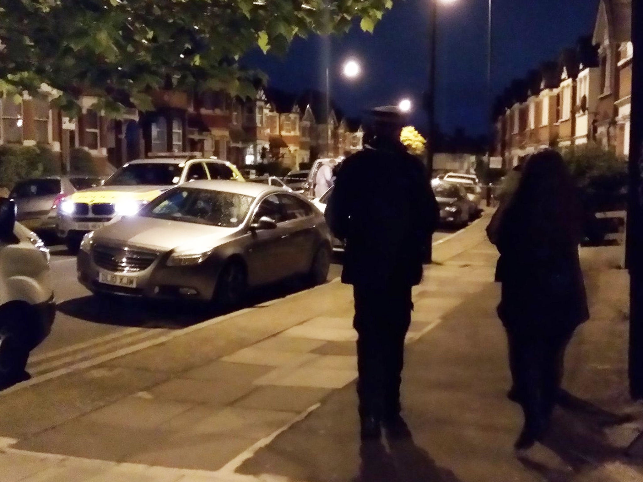 Police shot the woman during the raid in north London last week