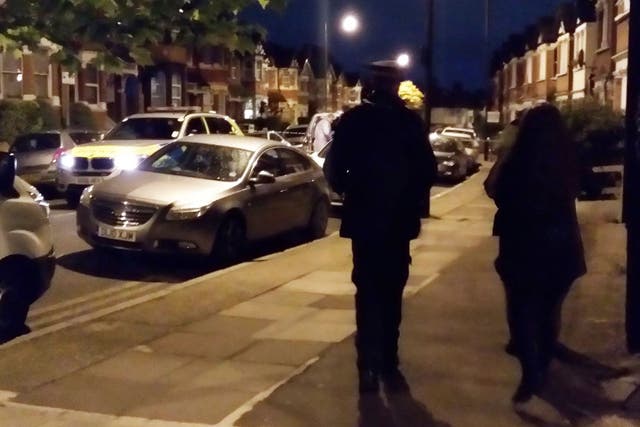 Police shot the woman during the raid in north London last week