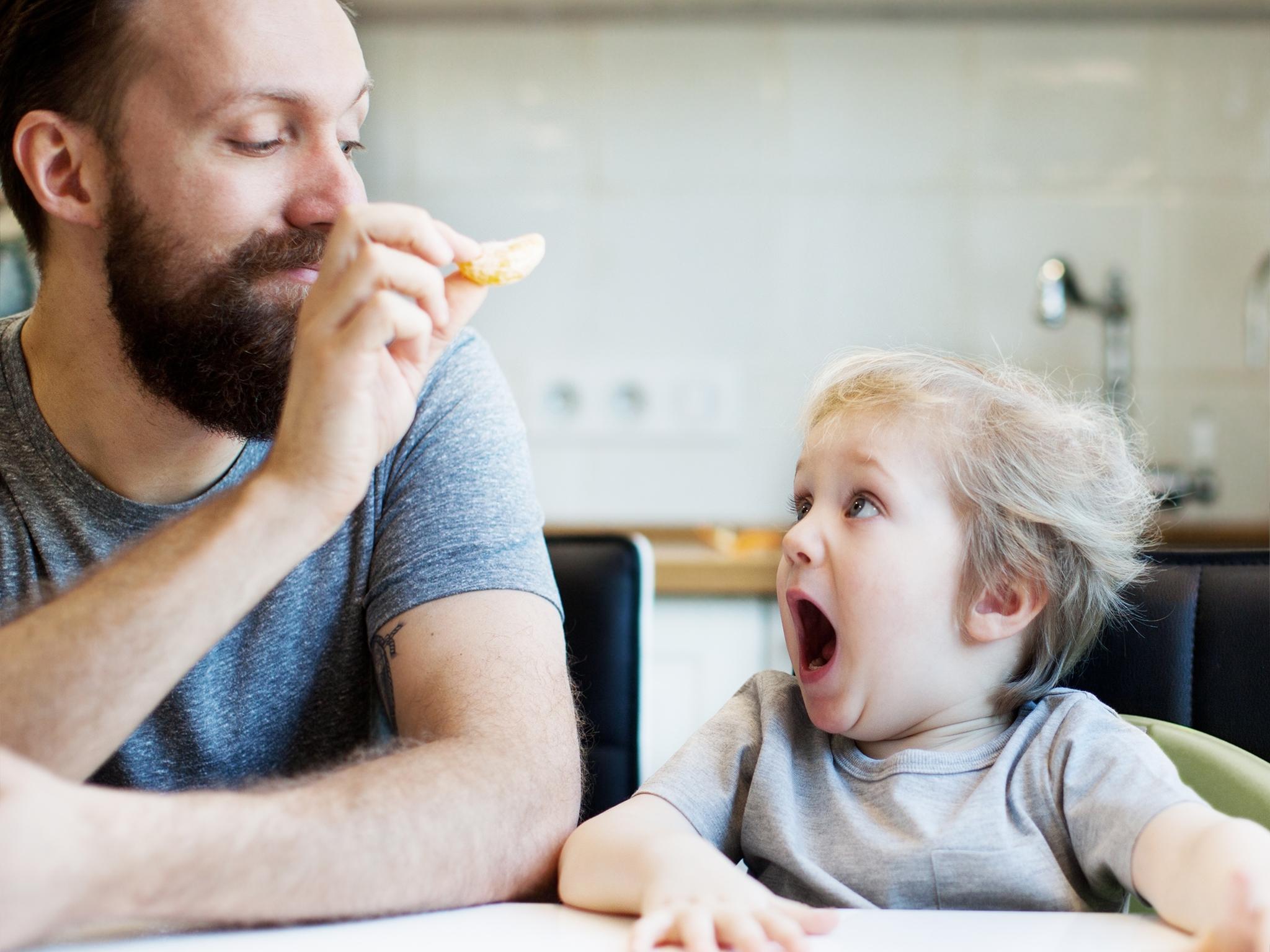 Parents can shape how their child acts towards food